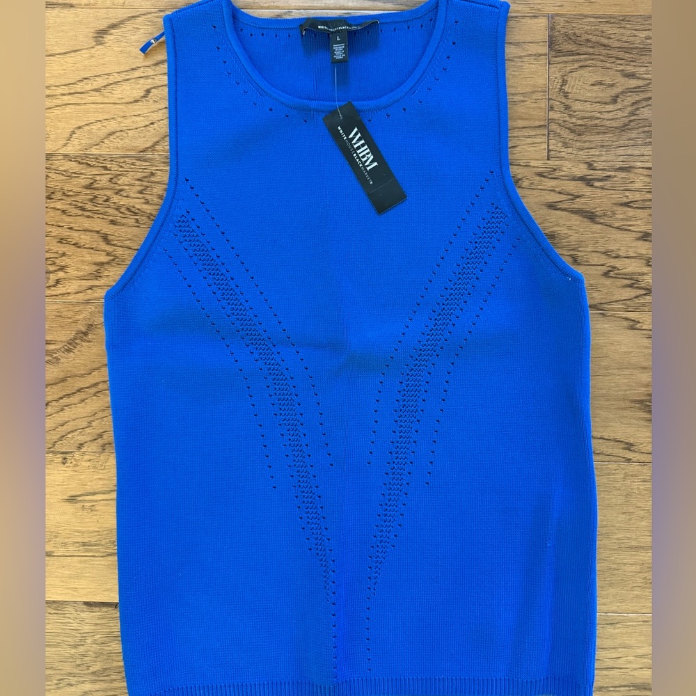 NWT White House Black Market Sleeveless Top